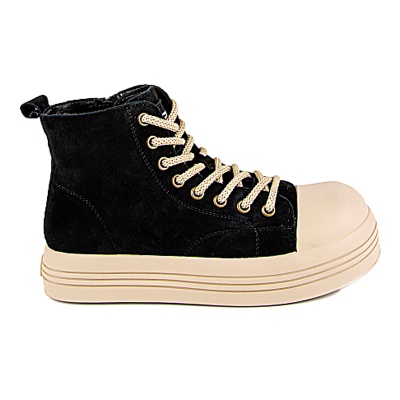 Ботинки для девочки Kapika 53703у-1 черные 1